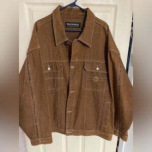 Vintage Pelle Pelle Marc Buchanan denim jacket men’s size 2xl